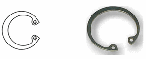 Кольцо стопорное внутреннее (для отверстия) ГОСТ 13943 / DIN 472