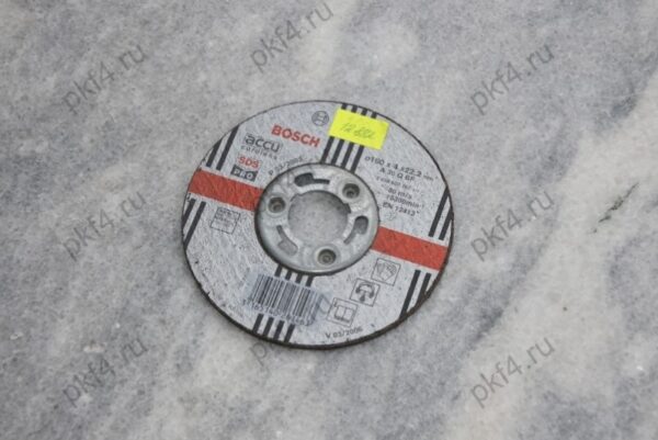 Круг зачистной 100-4-22,2 30 для нержавейки BOSCH/2608600702