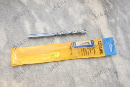 Сверло QueueCylind245 D12 L150 /керамика/ DIAGER