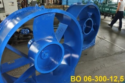 Вентилятор осевой ВО 06-300-12,5